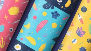 饮食插画包装设计