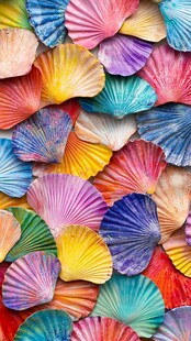 缤纷立体背景墙