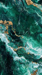 高清绿蓝大理石纹石材