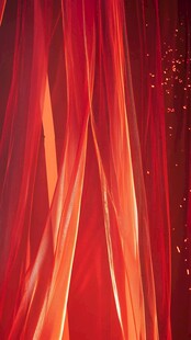 红色飘带庆典企业年会