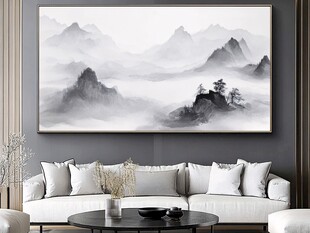 水墨山水客厅