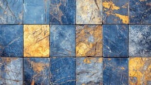 蓝色大理石瓷砖