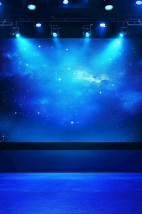 简约大气舞台背景