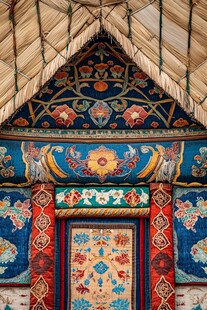 蒙古包屋顶苏鲁锭装饰