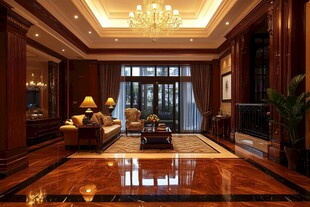 别墅会所会客厅