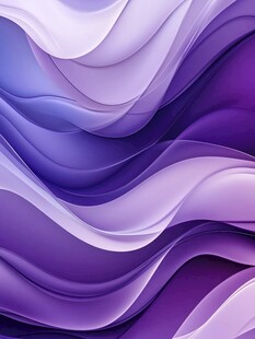 飘逸活力紫色梦幻