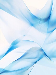 蓝色弯曲唯美科技