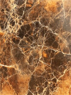 蓝色透光大理石装饰画