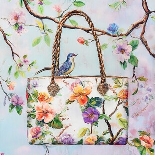 花鸟手提袋