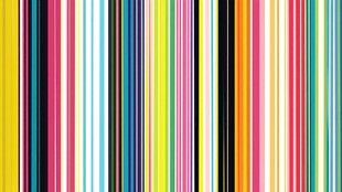 背景插图设计彩色条纹