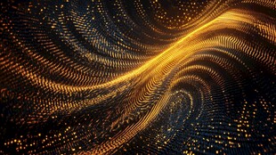 金色无限科技背景