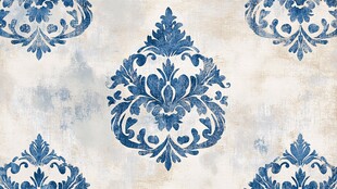 欧式古典图案印染