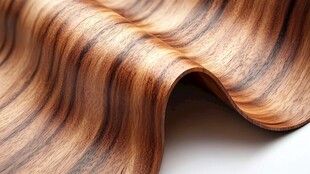 咖啡色动感丝绸顺滑