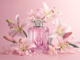 香水百合粉色百合