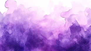 高清紫色水彩背景
