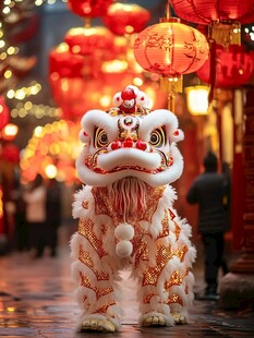 元宵节舞狮