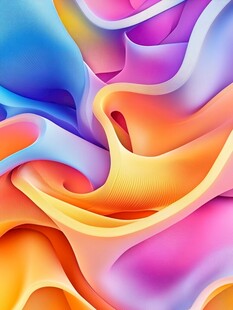 肌理彩色流体背景