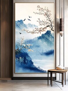 新中式数字画泼墨山水