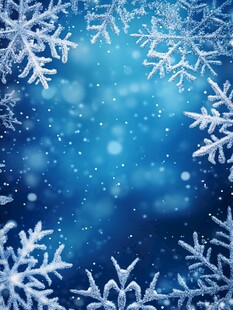 雪花背景图