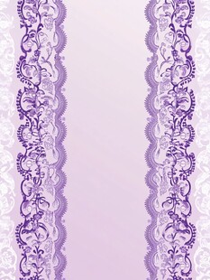 浅紫色浪漫花纹背景