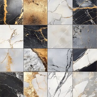 黑金色高端大理石纹