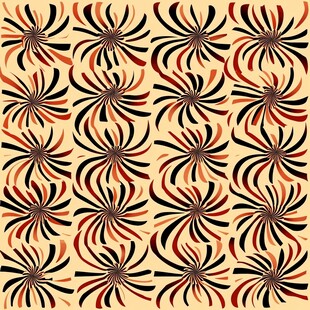 棕色线条纹抽象花纹