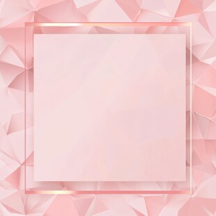 粉色几何体背景