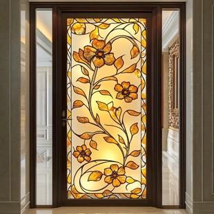 拼花玻璃工艺门