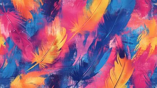 梦幻叶数码印花