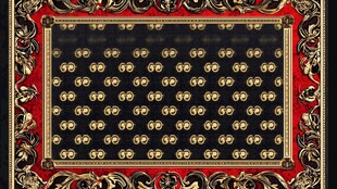 欧式花纹展示牌