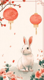 兔年中式插画