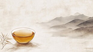 茶意境背景