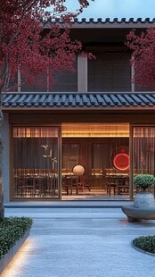 新中式户外新中式意境