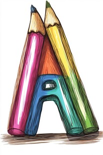 铅笔学习原创设计