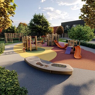 儿童游乐场效果