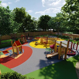 儿童游乐场效果