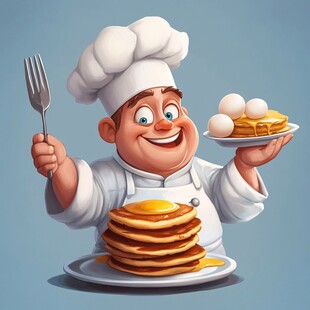 早餐店吉祥物