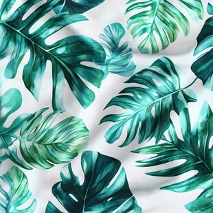 热带树叶图案