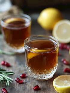 香草柠檬热饮