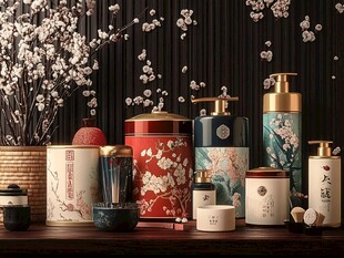 中国风化妆品包装设计