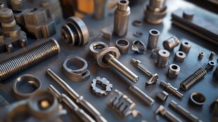 精密金属零件的集合