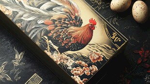 彩绘鸡年礼盒