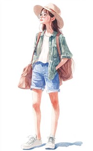 夏日旅行者