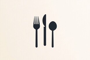 餐具图标简约设计