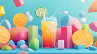 夏日清爽鸡尾酒