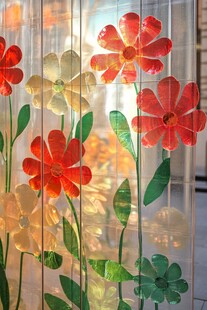 彩色玻璃花窗