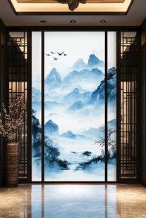 山水画中的宁静之境