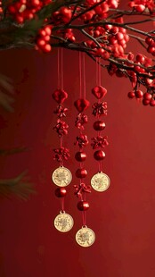 中国新年装饰的红色之谜