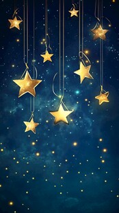 金色星星之夜