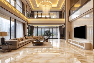 豪华现代别墅室内设计